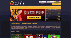 Desktop Screenshot of casino-oasis.com